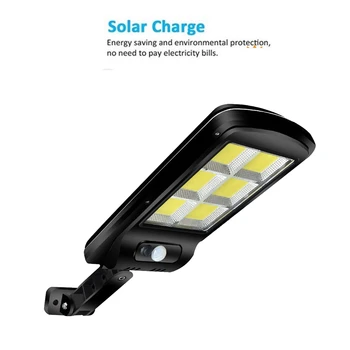 

LED Solar lamp Street light PIR Motion Sensor Outdoor Waterproof For Garden Path Driveway Emergency Security night light 3 modes