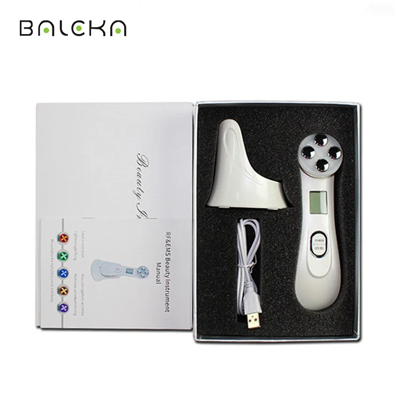 Free shipping Facial Beauty Massage Instrument Radio Frequency Device Micro-Current Color Light Quantum Sr Beautification Tool free shipping ampere transmiter 1a 5a 10a 15a 20a 30a 50a current transducer 0 10v 0 5v 4 20ma output din rail 8mm perforation