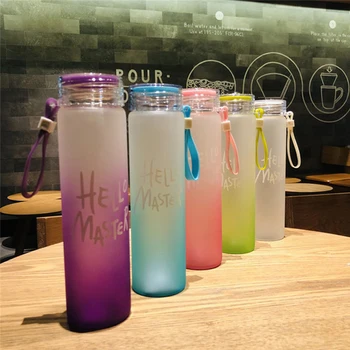 

Water Bottle 500 ml Plastic Drinkware Outdoor Sport School Leak Proof Seal Gourde Climbing Tour Water Bottles My Bottle