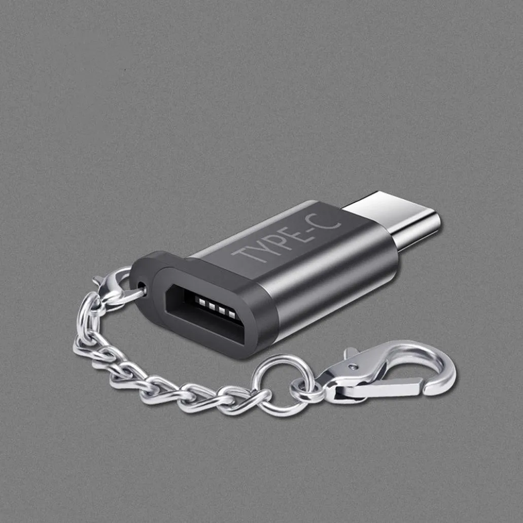 Ouhaobin USB-C type-C к Micro USB адаптер для зарядки данных для samsung Galaxy S9 USB конвертер для сотового телефона аксессуары зарядное устройство