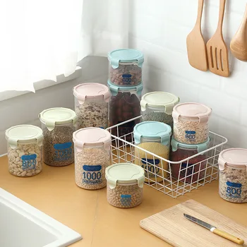 

Household Transparent Plastic Storage Tanks, Kitchen Grains Sealed Box, Food Storage Tank, Multi-specification Storage Tank