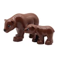Two brown bears