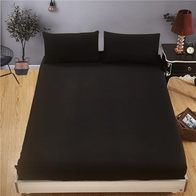 11 Solid Colors Sanding Bed Mattress Pad Protector Mattress Topper Bed Sheet Cover Multi-gauge Mattress Cover For Family Etc