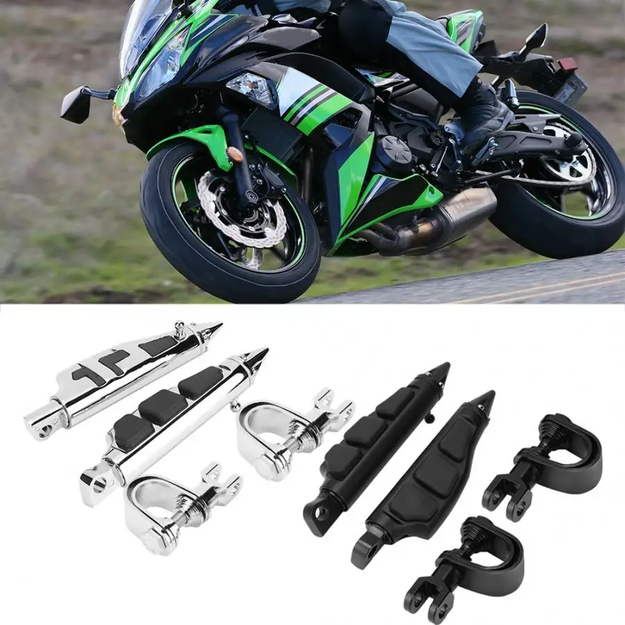 Repose pieds moto качество Универсальный мото rcycle ноги Подножка педаль крепление аксессуар для Honda moto rcycle аксессуары