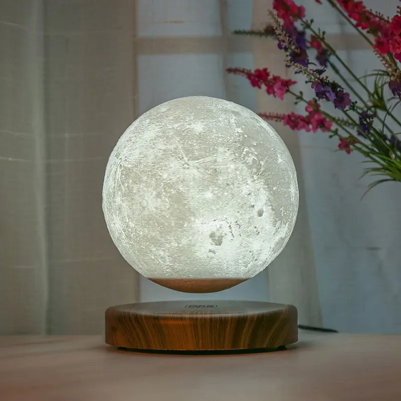 светильник луна шар левитирующий. 3d moon lamp print. солевая лампа луна. напольная большая луна светильник. ночник парящая луна.