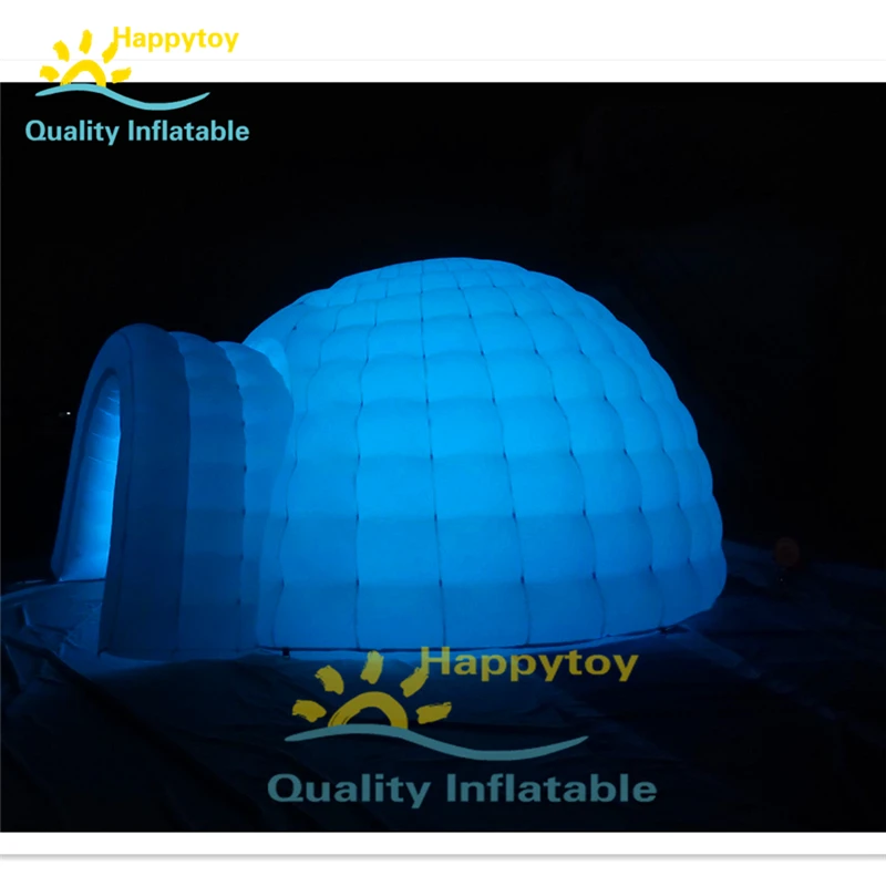 Надувная палатка для вечеринок и свадеб светодиодная гигантская надувная