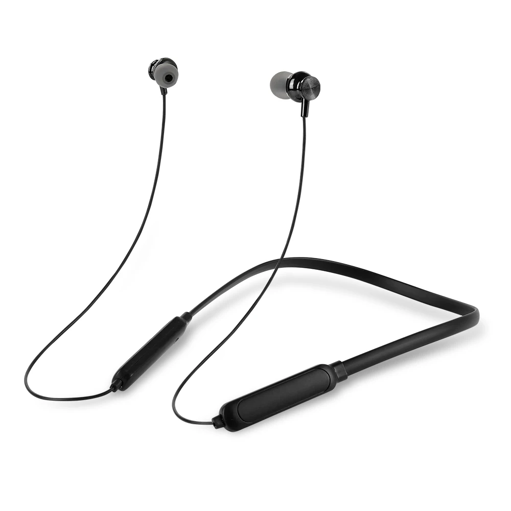 Черный Беспроводные наушники, крепкие басы, Bluetooth наушники, наушники с шумом, беспроводные наушники, гарнитура с микрофоном - Цвет: Черный