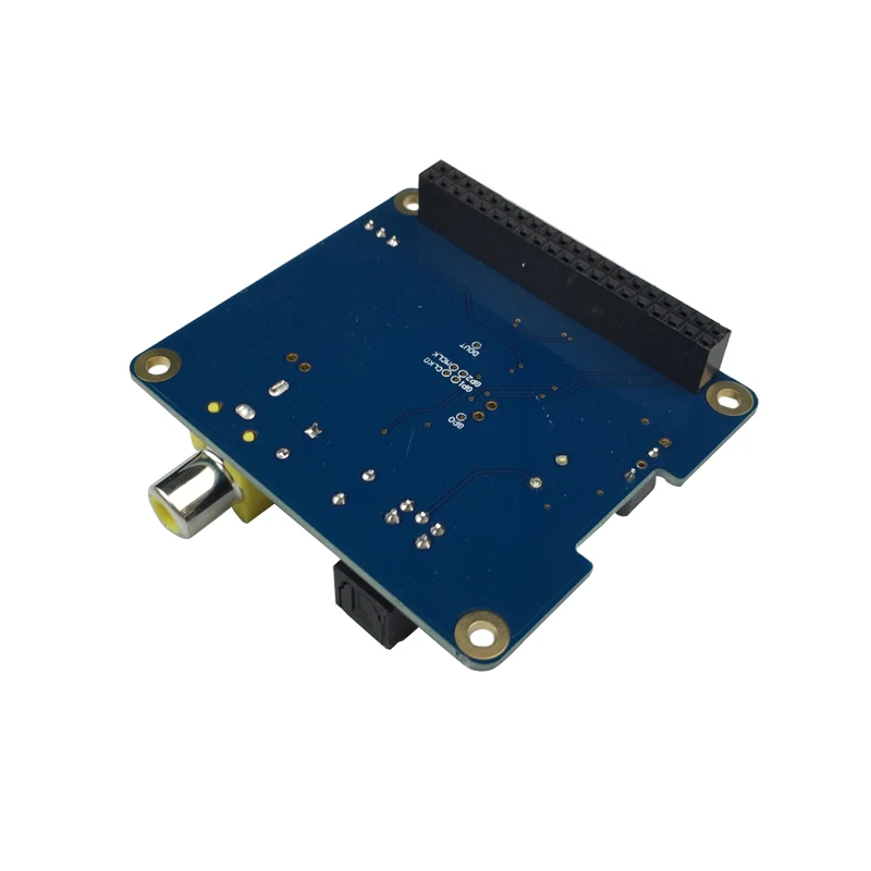 Raspberry Pi 4 Модель B цифровая Аудио Звуковая карта ies интерфейс HIFI DIGI Плата расширения+ акриловая коробка оболочка для Raspberry Pi 4
