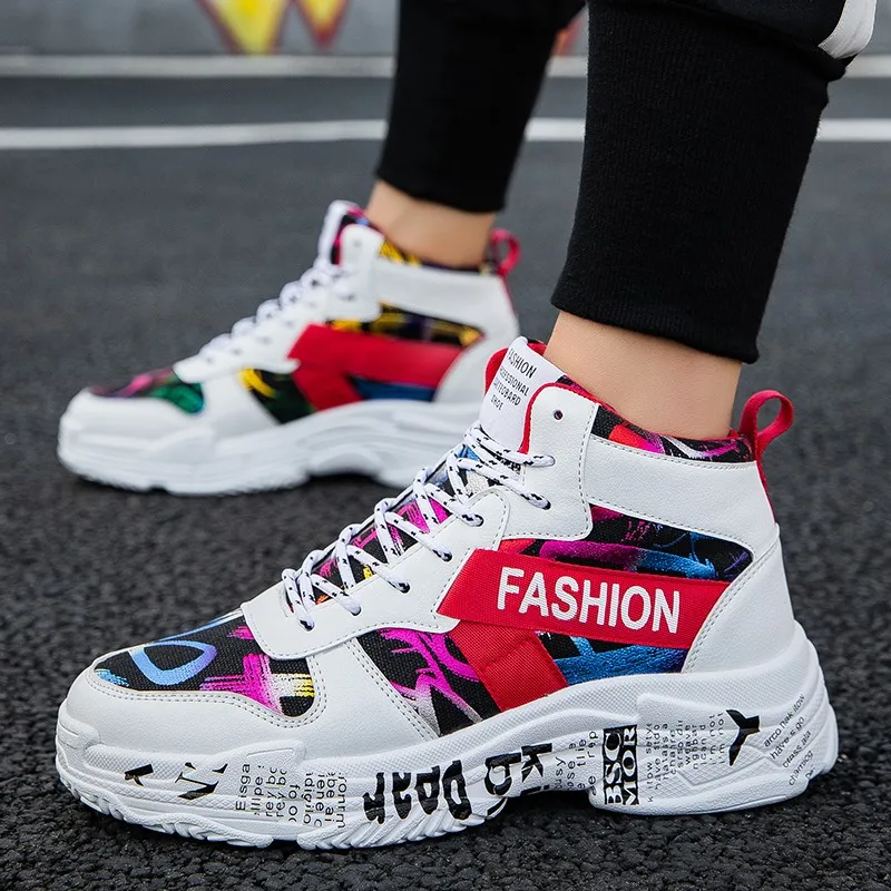 

2019 New Men's Skateboarding Shoes Casual Shoes Outdoors Leisure Sneakers Breathable Walking Shoes Flat Shoes Chaussure Homme