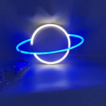 

Personalized Custom Neon Sign Light Let's Party Flex Led Text Party Wedding Waterproof Led Home Room Decoration