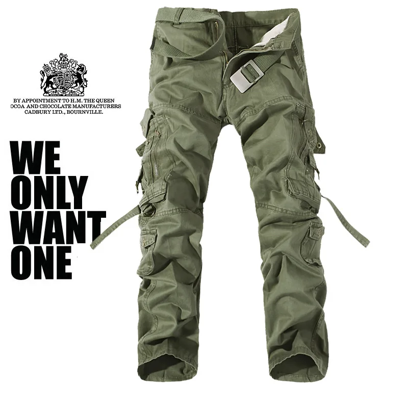 

Men Multi-pockets Loose Casual Bib Overall Men 's Casual Cargo Pants Tr