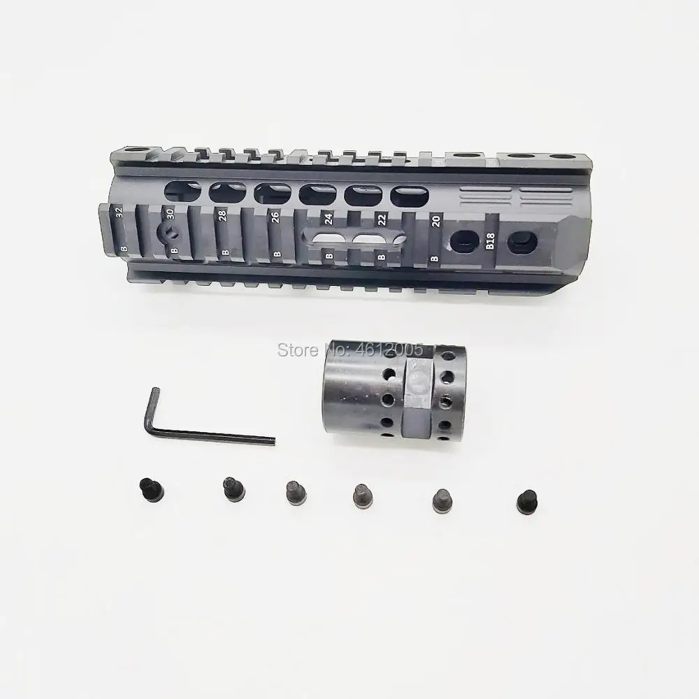 

7 inch noveske Quad Rai for ar15 ar15 handguard 4-weaver/picatinny Rail Rifle Free Floating Handguard QD Swivel Housing M4 M16