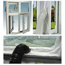 4M Универсальный воздушный замок, уплотнение окна, тканевая пластина, белая домашняя Гибкая Водонепроницаемая мягкая доска для портативного кондиционера, аксессуары