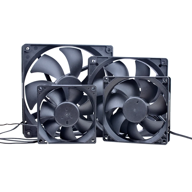 Cooling Fan ANCHAOPU EC Brushless AC 110V 120V 220V 240V Ball Bearing 2 lines 60mm 70mm 80mm 92mm 120mm 140mm For cabinets