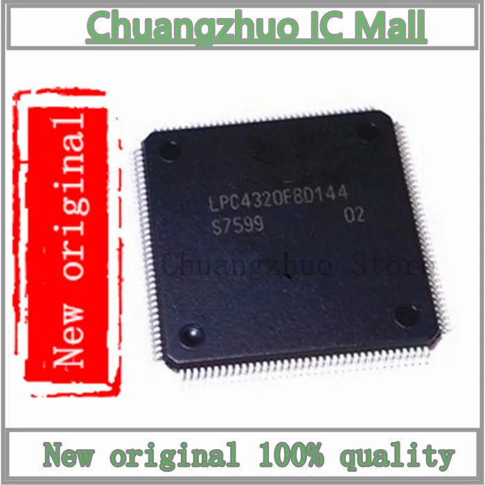 1 unids/lote LPC4320FBD144 LPC4320 QFP-144 IC Chip original nuevo
