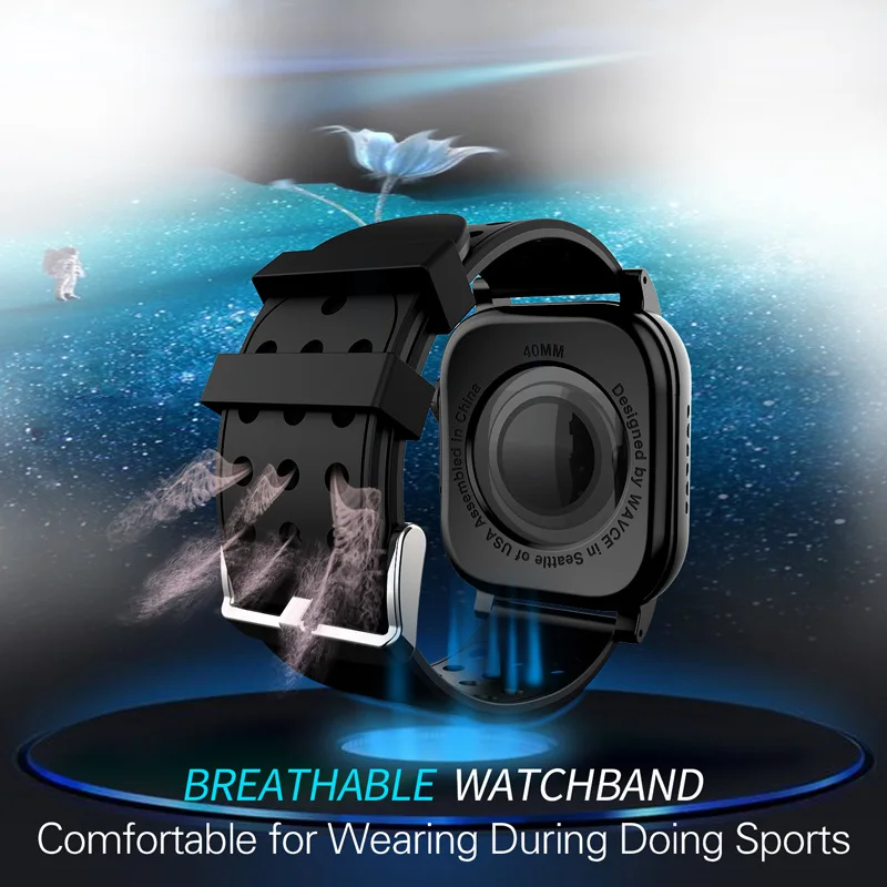 Водонепроницаемый Чехол IP68 для iWatch Series 3 38 мм 42 армированный прочный бампер ПК