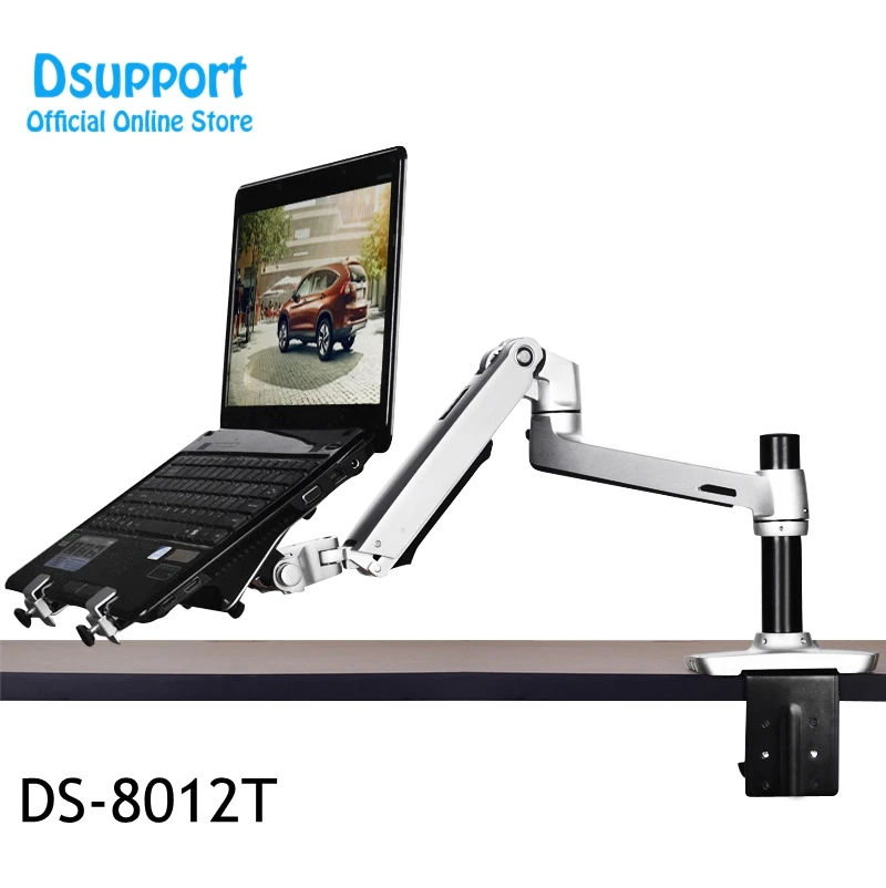 Aluminum Alloy Desktop Mount Ultra long Arm Dual
