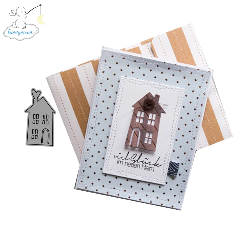 

CH Cute House Metal Cutting Dies Stencils for DIY Scrapbooking/photo Album Decorative Embossing DIY Paper Card
