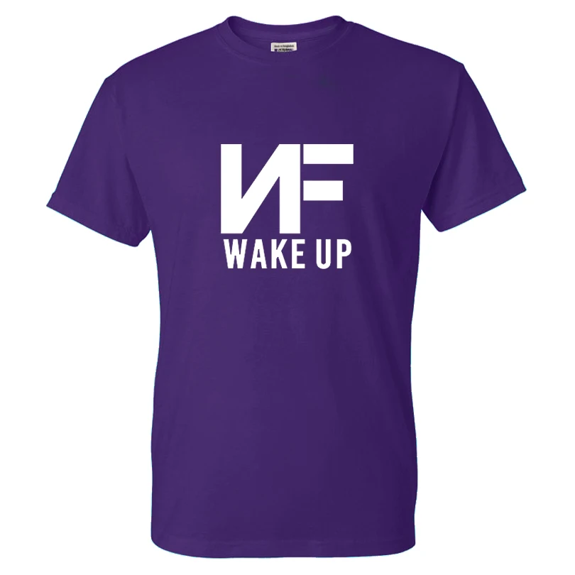 NF WAKE UP Fashion Streetwear T-shirt  1