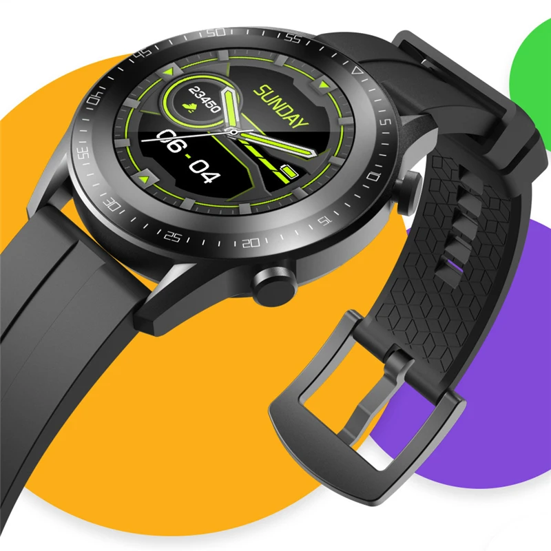

LS H53 New Smart Watch Women Men Smartwatch For Android IOS Smart Clock Fitness Tracker IP68 Waterproof Round Smart-watch Hours
