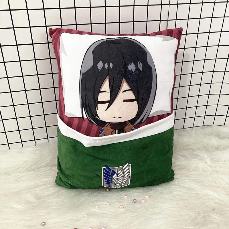 Attack on Titan Armin Arlert Eren Yeager Soft Stuffed Dolls Cushion