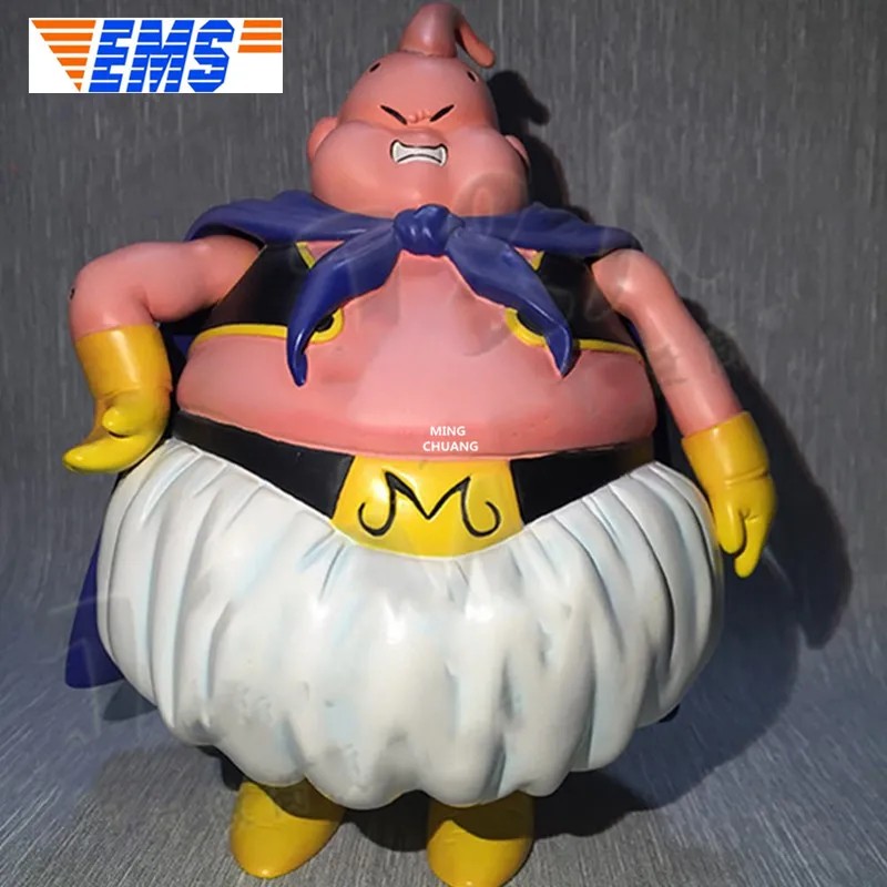 " Dragon Ball Z статуя Majin Buu бюст Fat Buu полноразмерный портрет хороший друг Hercule анимационная фигурка GK игрушечная коробка 21 см V135