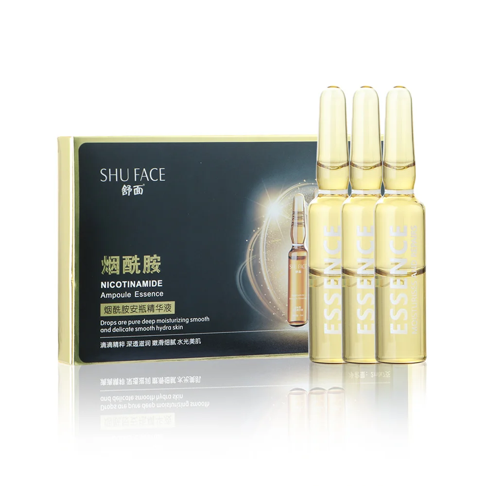 

7 pcs/box Whitening Spotless Ampoule Serum Nicotinamide Skin Care Serum Hyaluronic Acid Moisturizing Nourish Skin Care Tools