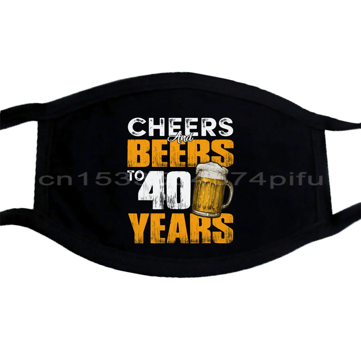 Cheers And Beers To 30 Years Mask 30th Birthday Beer Lover Masks Funny Cool Casual pride men Unisex Fashion | Аксессуары для
