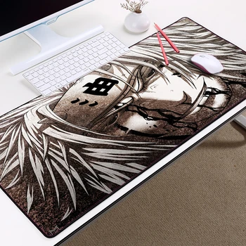 

Uzumaki Naruto and Uchiha Sasuke Jiraya Anime Roles Mousepad Diy Mouse Mat Supper Large of Size Gaming Rubber Mouse Pad