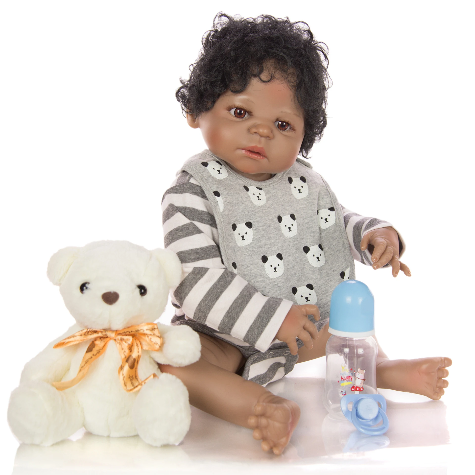 reborn baby boy black