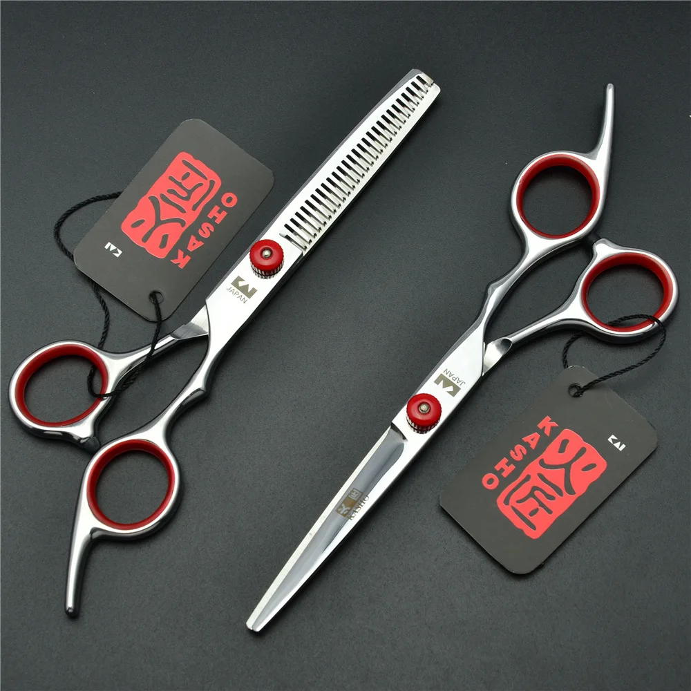 

6 inch cutting styling tool hairdressing scissors stainless steel salon hairdressing scissors conventional flat tooth blade