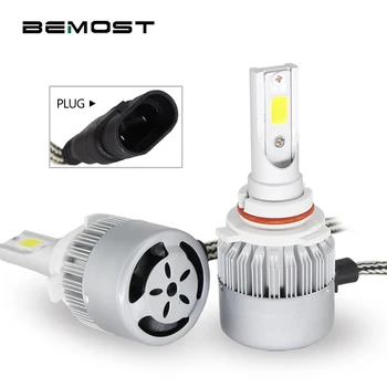 

BEMOST All In One C6 Car Led Headlight Bulbs 7600LM 6000K LED Auto Bulb Headlamp 9006 HB4 Front Fog Light Styling Accessories