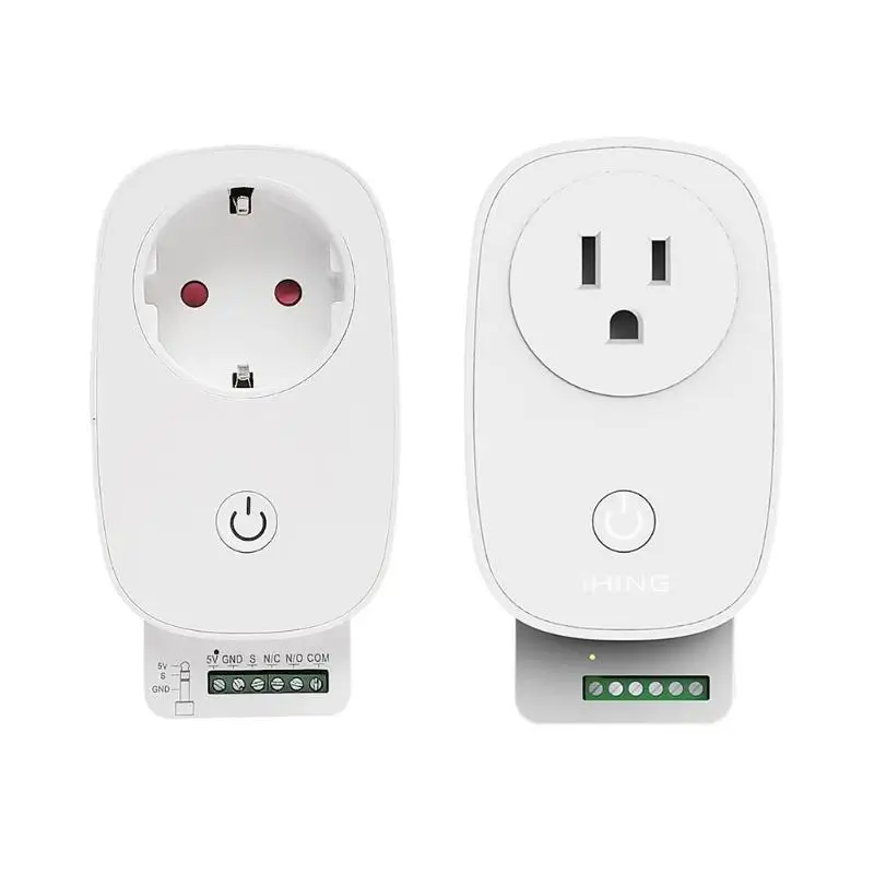 Tuya WiFi умный пульт дистанционного управления для открывания Гаражных дверей с проводным магнитом на дверь