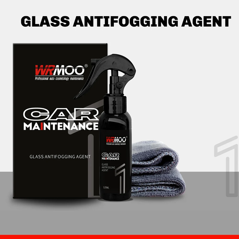 120ml Anti fog Waterproof Agent Kit Rearview Glass Protective Film Kit