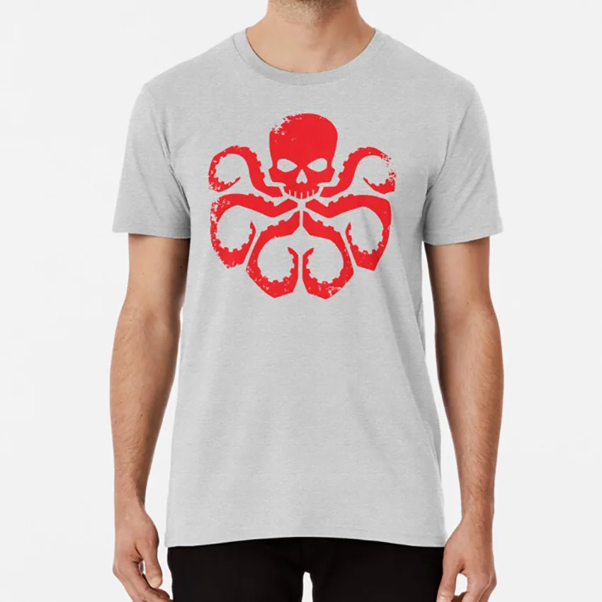 

HYDRA Badge - Red T shirt hydra h y d r a shield s h i e l d agents agents of shield superhero super hero superheroes