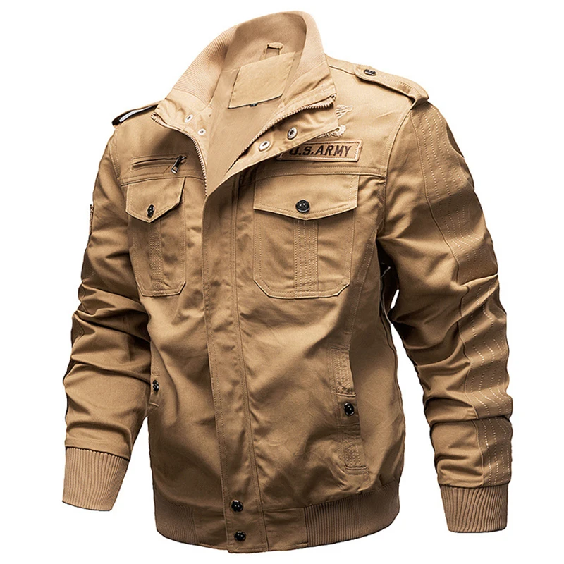 2019 размера плюс куртка в стиле милитари Мужская/Женская обувь Сезон весна осень