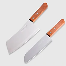 2 шт. костюм 3cr13mov японские ножи классические острое лезвие высокое мясо Santoku шеф-повара кухонный нож