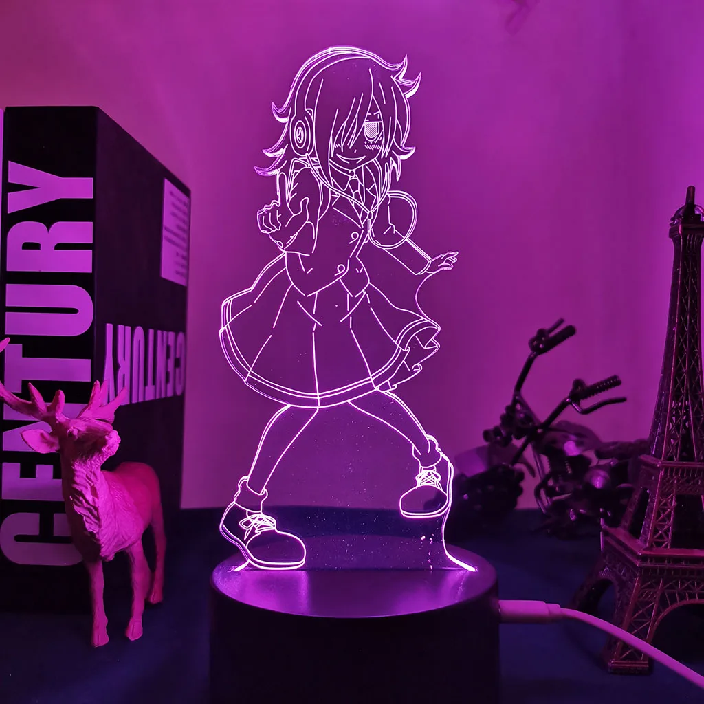 night lamp for bedroom wall Anime Led Night Light No Matter How I Look At It Tomoko Kuroki for Bedroom Decorative Light Birthday Gift Manga Lamp WataMote led night light