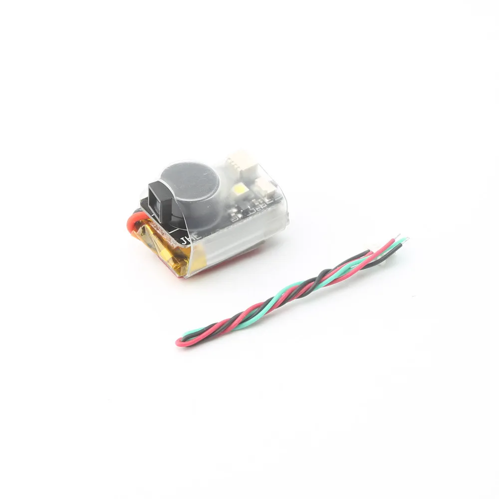 

JHE42B 110DB Finder Buzzer Built-in Battery with LED Light for RC Drone F3 F4 F7 Flight Controller RC Models Drone Vifly Finder