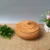 Корзина для Хранения Ручной Ротанг Сплетенный с Крышкой Круглый Основной Цвет Китайские Ювелирные Изделия Закуски Чайный Сервиз Ящик Для Хранения 22x13cm