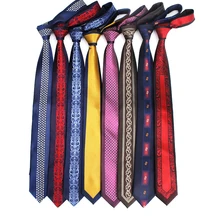 Для мужчин Slim 6cmTie в клетку с рисунком в стиле пэчворк от галстуки в Вертикальную Полоску Для мужчин узкий галстук для Свадебная вечеринка Винтаж Галстуки