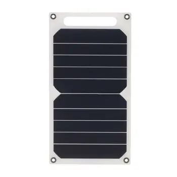 

6V 6W Mini Protable Solar Panel Outdoor Flexible Emergency Electric Board U1JE
