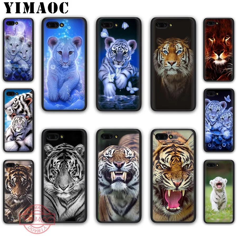 YIMAOC животных тигренок мягкий чехол для Honor 20 10 9 8 Lite 9X 7A Pro 8X 8C 7X 7C вид Примечание |