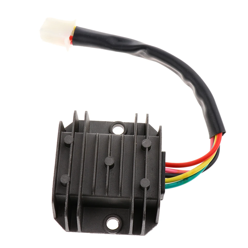 12V Voltage Regulator Rectifier Universal for 125cc 150cc Dirt Bike ATV, High Performance Rectifier Replacement for FXD 125