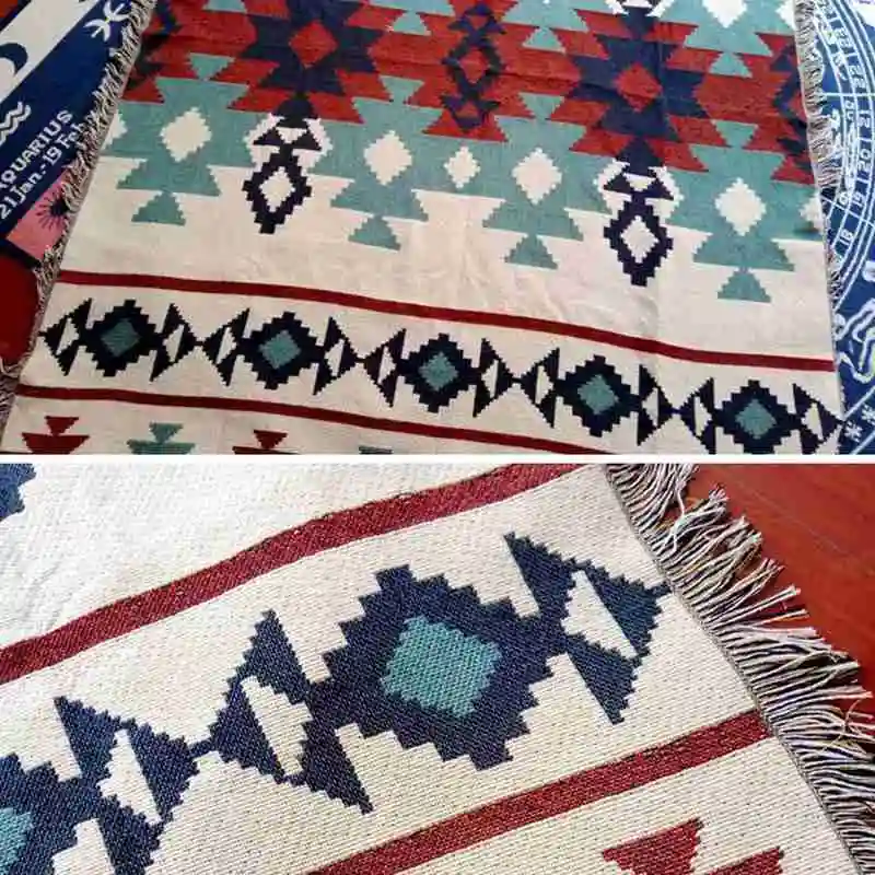 Чехол для дивана, полотенца, одеяло, богемный гобелен, пляжный коврик для йоги, настенное украшение, геометрические узоры, скатерть