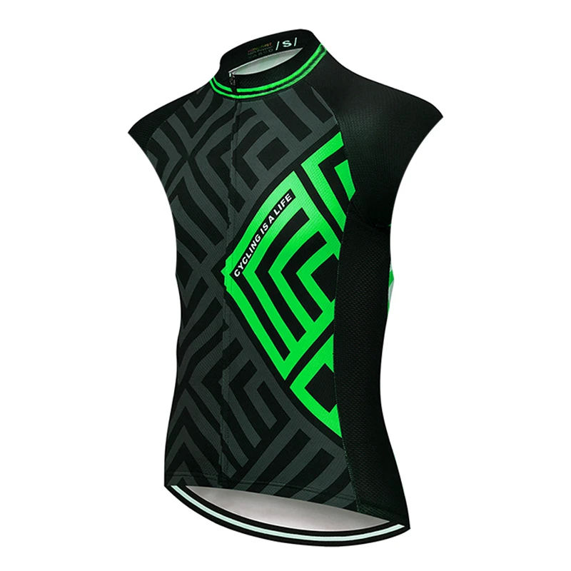 sleeveless13 Набор Джерси для велоспорта профессиональная команда, одежда для велоспорта, велошорты для велоспорта, мужские шорты для велоспорта, набор Джерси для велоспорта Ropa Ciclismo - Цвет: sleeveless13