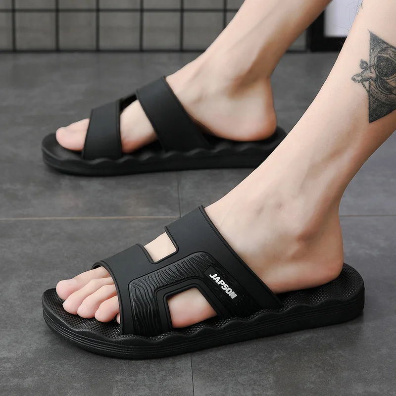 Men Slippers Slides Soft EVA Summer Indoor House Beach