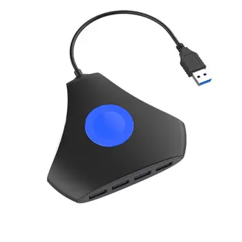 

4 USB 3.0 Interface Multifunction HUB Extension Converter High-Speed Transmission USB Conversion Adapter