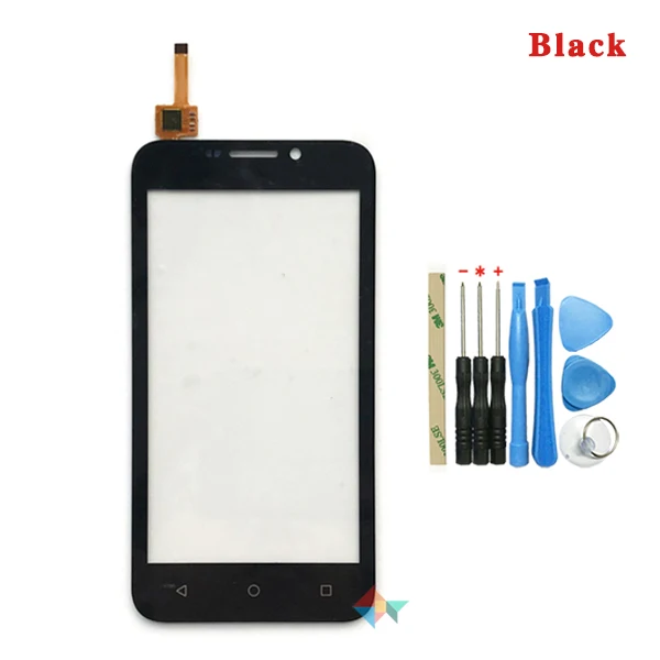 Высокое качество 4,5 ''для huawei Ascend Y5 Y5C Y541 Y541-U02 ЖК-дисплей+ сенсорный экран дигитайзер Датчик - Цвет: Only Black Touch