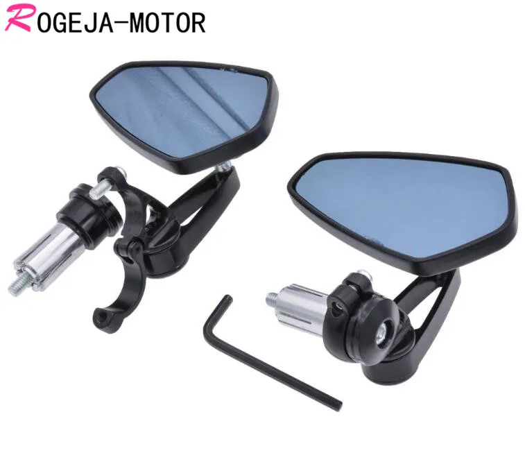 Задние Зеркала боковые зеркала для Kawasaki Z800 Z750 Z1000 Z650 Z900 Z300 Handel бар концы мотоцикла зеркало заднего вида концы